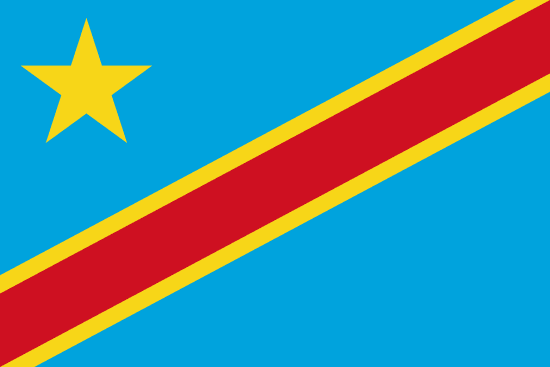Congo (Democratic Republic of the) flag