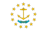 Rhode Island US state flag